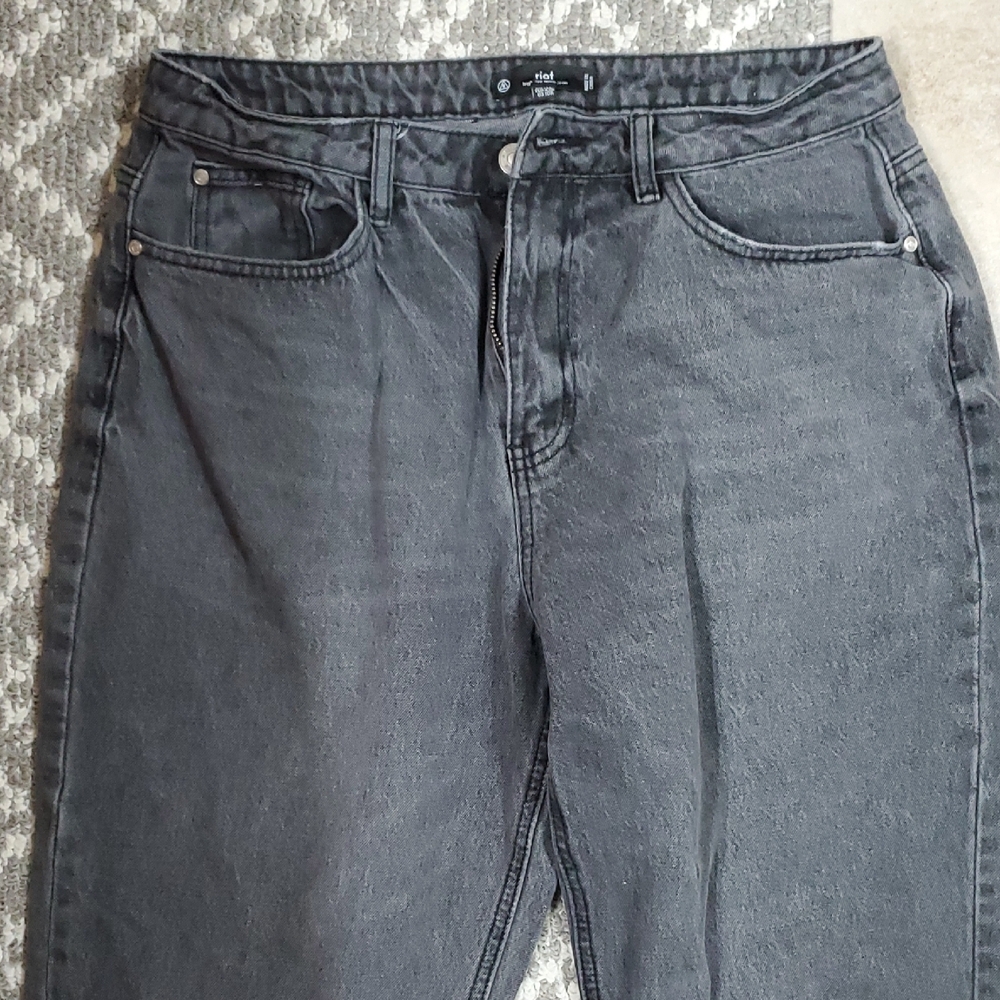 Gray Denim Jeans